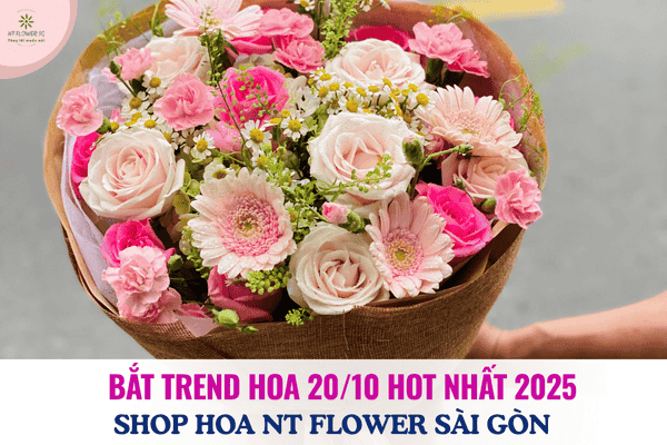 Bắt Trend Hoa 20/10 Hot Nhất Năm Nay 2025